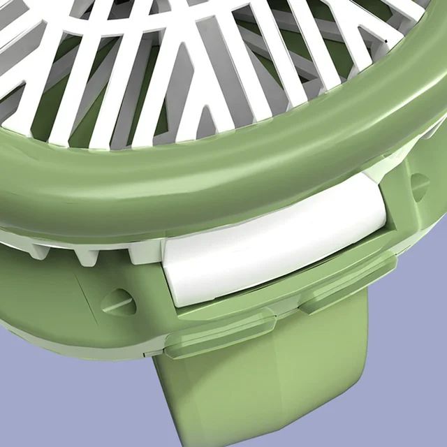 Gyerekek Figyelnek Ventilátor 3 Sebességváltó Sebességű Hordozható Kézi Usb Újratölthető Fény És Agile 360 ​​Fokos Forgatás Összecsukható Karkötő B99 - Image 6