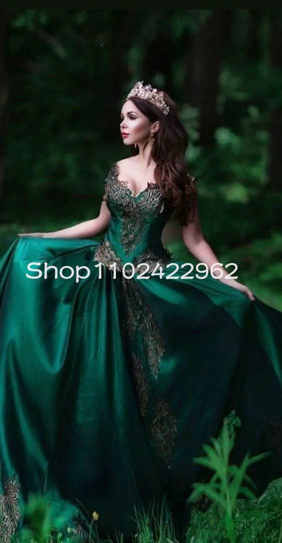 Green Celtic Wedding Dresses Celtic Pagan Cream Green Wedding