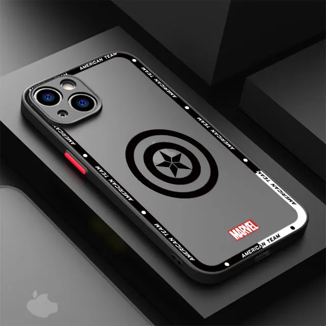 thumbnail image 1 of Funda Marvel Deadpool Wolverine para Apple iPhone XS Max 13 Mini 15ProMax 14 Pro XR 7 8 Plus 11 Pro SE 12 funda mate de lujo, 1 of 5
