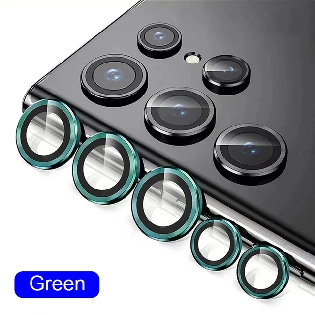 thumbnail image 1 of Cristal protector de cámara para Samsung Galaxy S22 S23 Ultra Plus, cubierta de lente trasera, cubierta de vidrio templado, accesorios de protección, cubierta, 1 of 5