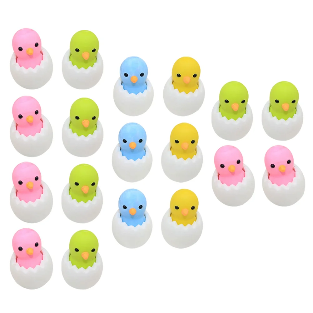 

18 Pcs Erasers for Kids Animal Delicate Pencil Animals -function Household Child