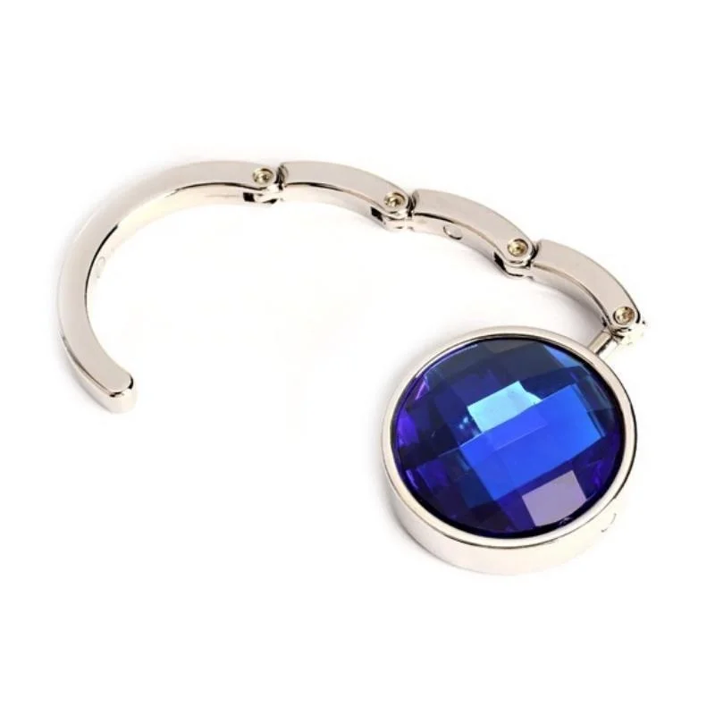 Bag Hanger Handbag foldable Bag Hook Purse Table Hanger Holder Alloy Fashion Crystal Rhinestone