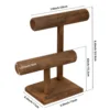 Wall Mounted Key Holder for Entryway Decorative Wall Shelf with Hooks Holds Key Rings Dog Leash Wallet Purse Wood Key Hanger 5