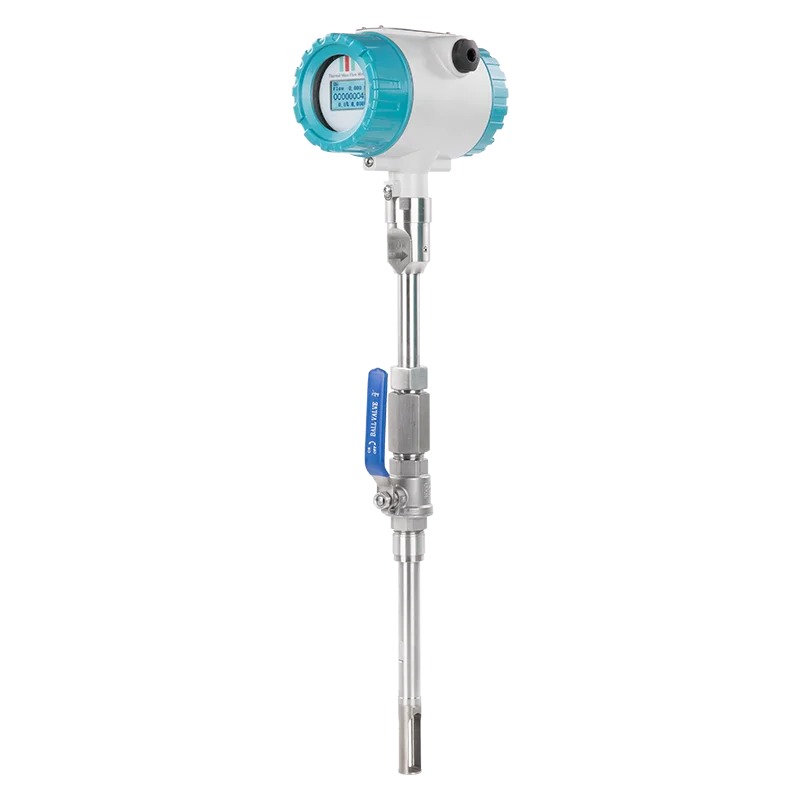 

Thread Connection Thermal Dispersion Type Flow Meter SS304 LPG thermal gas mass flowmeter