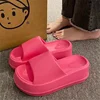Women Slippers Popular Design EVA Thick Bottom Casual Home Slippers Non-slip Vacation Soft-soled Flat Sandals 1