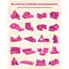 Modular Kids Play Couch, Convertible Kids Foam for Playroom & Bedroom, Versatile Toddler Sofa Fold Out DIY Building Fort 3