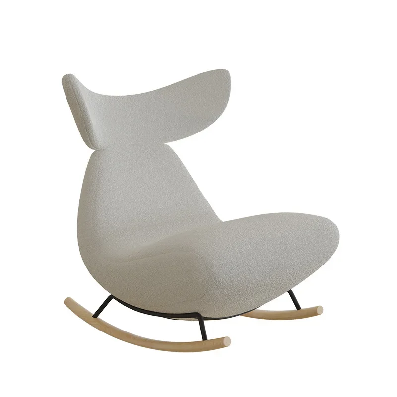 

furniture Nordic style contemporary living room balcony leisure lounge chair rocking chair
