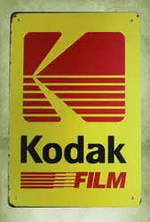 Vintage Film Metal Sign - Retro Tin Wall Art for Bar, Cafe, or Home Decor (Aluminum sign)