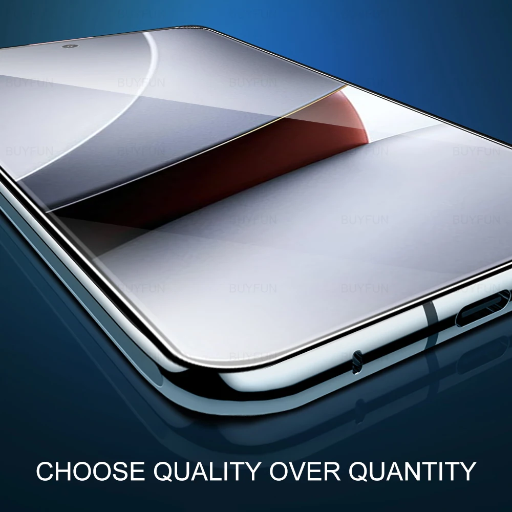 6-in-1 Fingerprint Unlock Tempered Glass Case with Screen and Camera Protection