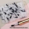 25/66pcs Disposable Nail Polish Brush Nail Polish Replacement Brush Kit ip Powder Liquid Replacement Brushes Manicure Tools 1