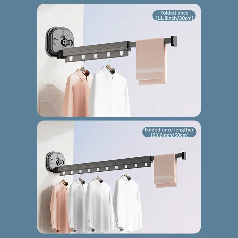 Suction Cup Folding Drying Rack | folding clothes rack | Diversi Shop