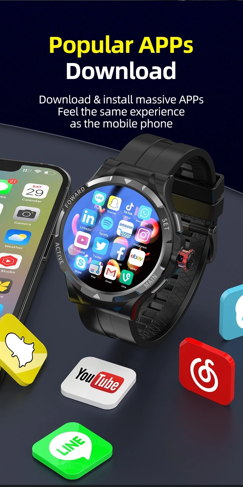 Android Smartwatch Unboxing Cheap Android Wear Kids Smart Watch 5G