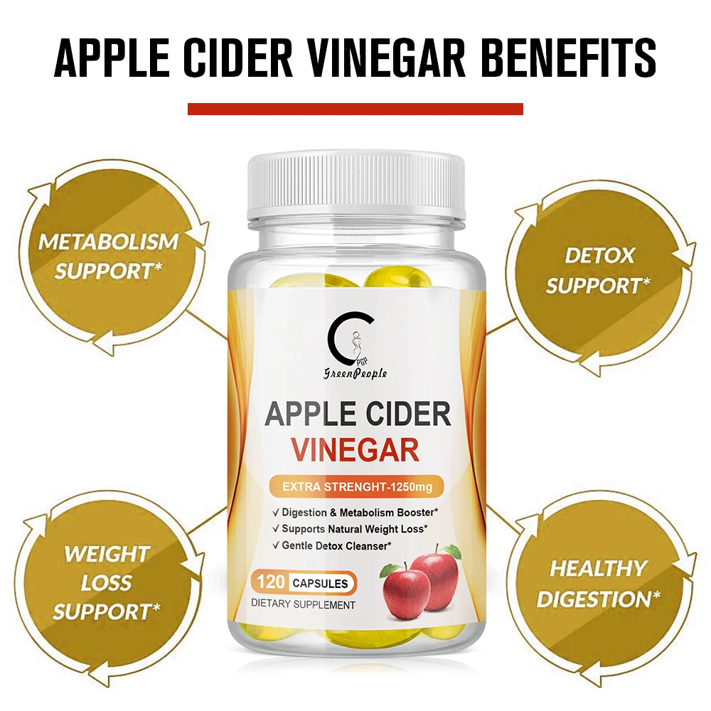 GPGP Green Apple Cider capsule Diet Ketoperiod Weightloss Appetite control Malic Acid