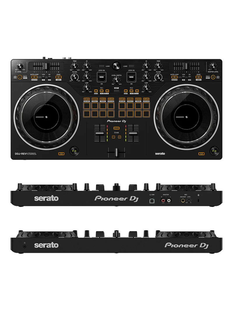 Pioneer Ddj-Rev1 Digital Serato Dj Controller Scrubber Sb3 Upgrade Ddjrev1 Bar Dj Disc Player Controller Integrato