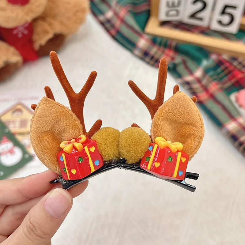 Red gift brown antlers