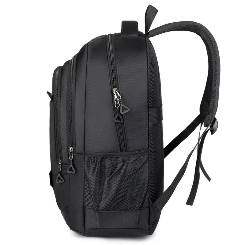 Men's backpack - large capacity, can accommodate a 15.6-inch laptop, adjustable shoulder strap, travel bag, secure zipper closur