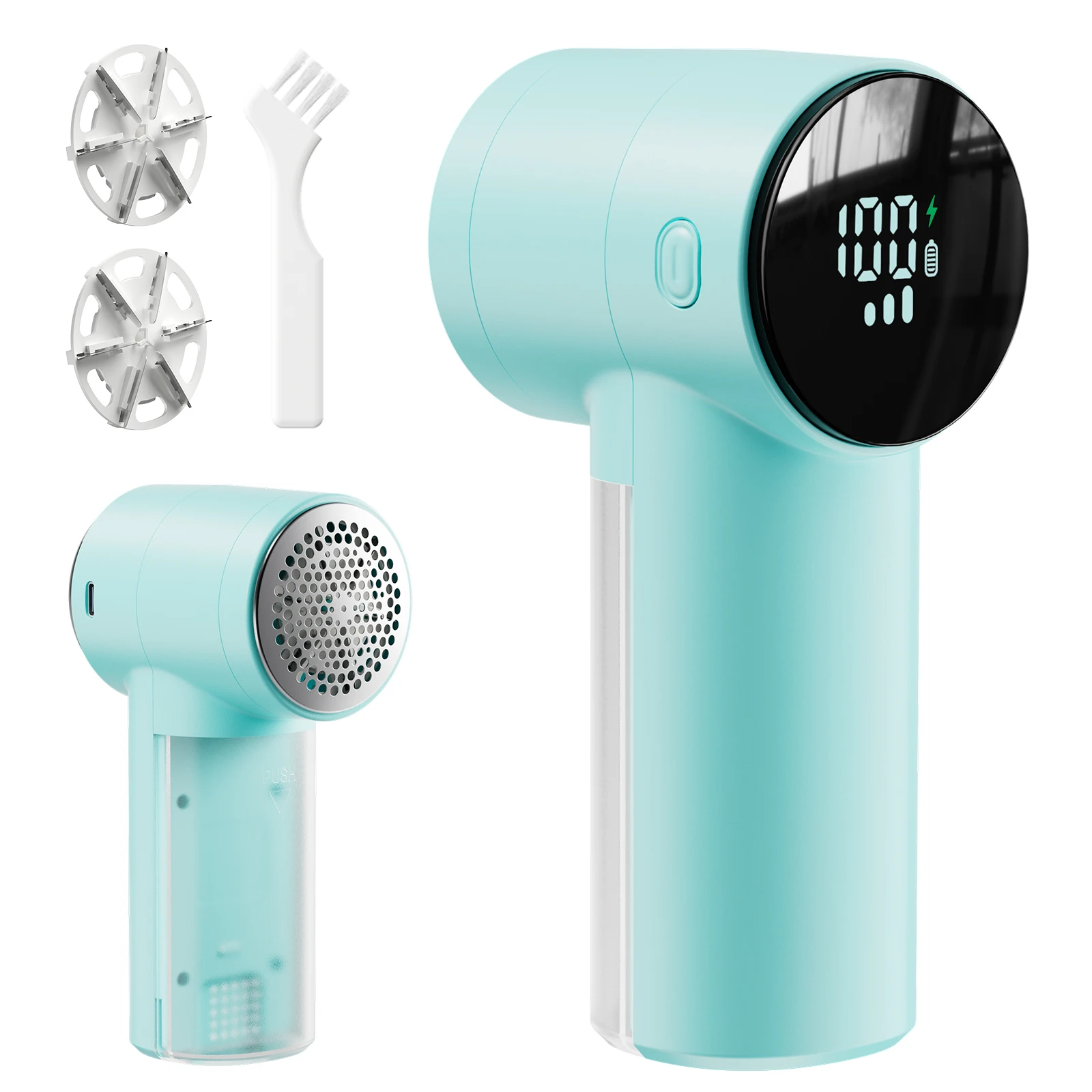 coldSky Fabric Shaver Lint Remover 3 Speeds Rechargeable Electric Portable thumbnail 3