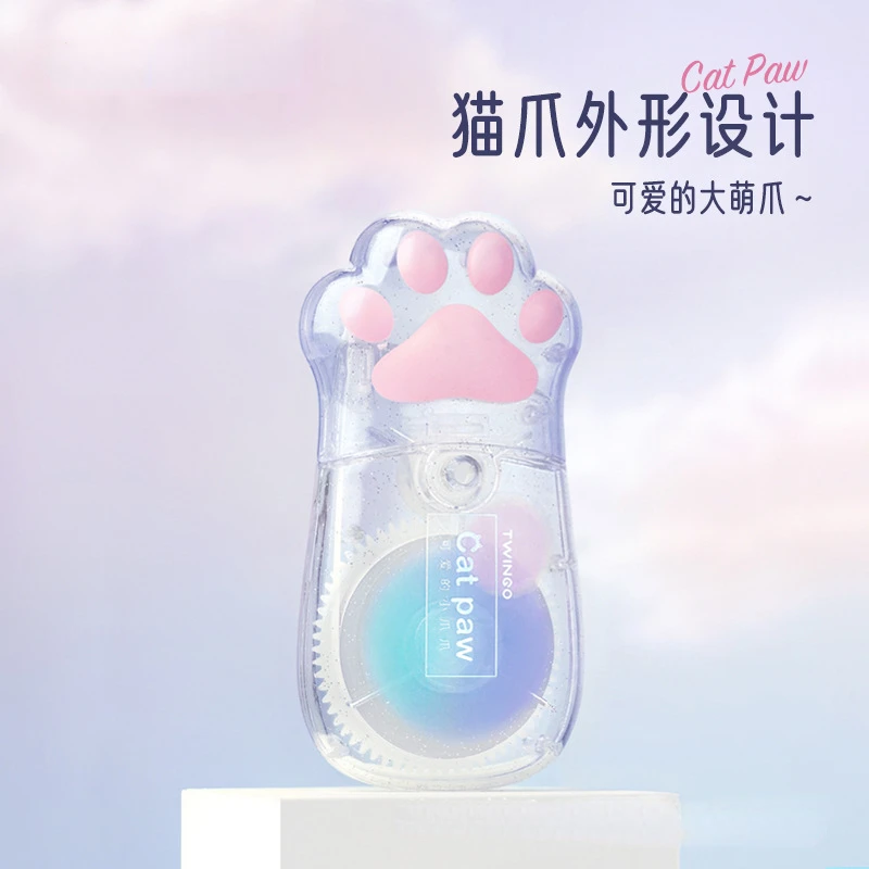 30m*5mm Large Capacity Cat Claw Correction Tape Creative Correct Belt Student Office School Stationery Supplies