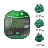 Digital Display Buzzing Socket Tester Voltage RCD Test Smart Detector Ground Zero Line Polarity Phase Check EU US UK Plug MS5902 4