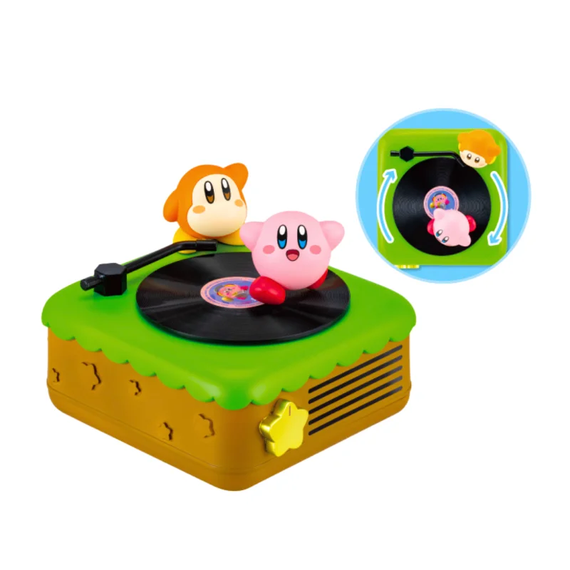 Original EIKOH Star Kirby Waddle Dee Peripheral Limited Edition Vinyl Record Style Audio Speaker Collecting Ornaments Gifts