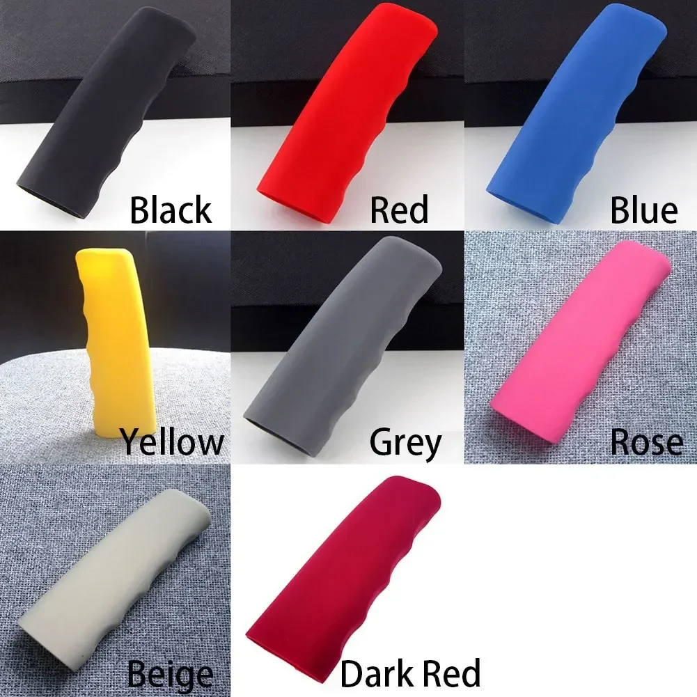 JDM Silikon Handbremse Abdeckungen Rutschfeste Handbremse Abdeckung Fall Schaltknauf Sleeve Schutz Auto Dekor – Detail 5