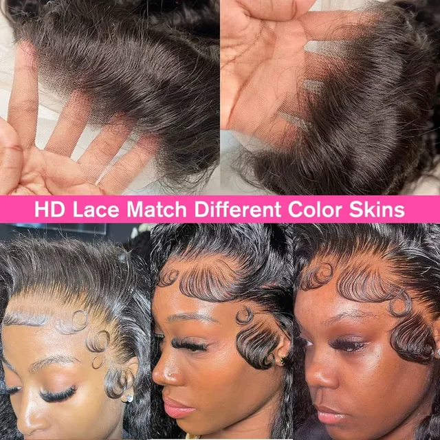 300% Density 13x6 Hd Curly Deep Wave Lace Frontal Wigs Brazilian Hair Wear Go Glueless Wigs Human Hair 13x4 Lace Wigs For Women 3