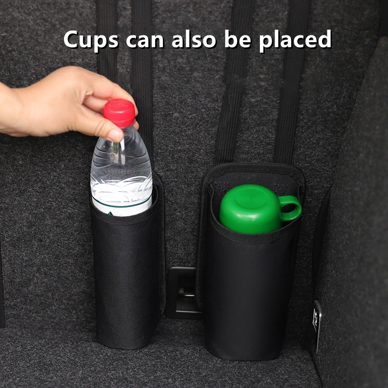 NEW Car Fire Extinguisher Fixed ​Storage Bag Trunk Seat Back Holder Fire Extinguisher Hanging Bag Trunk Organizer Accessories