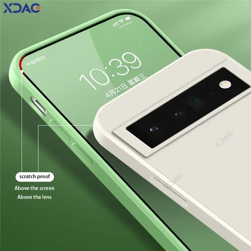Luxury Soft Square Liquid Silicone Cellphone Case Cover