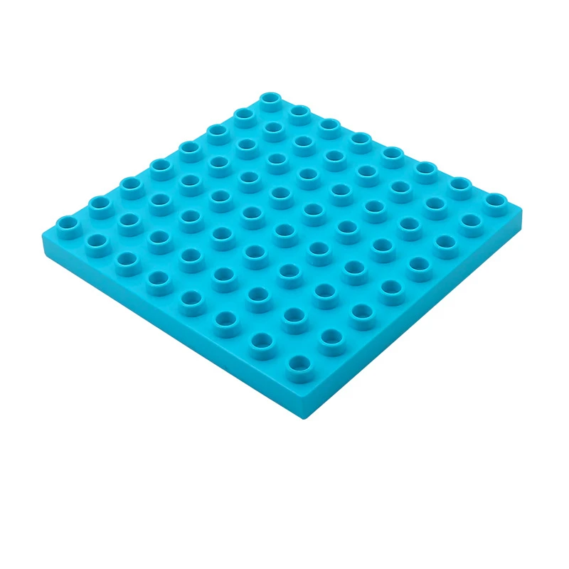 Velký rozměr budova bloků dvojitý sided báze topologického prostoru talíř kompatibilní velký cihly plastový vzdělávací kreativní hraček pro děti kůzle dar