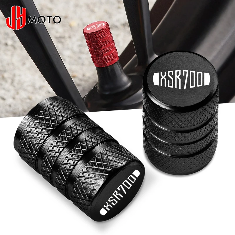Tappo Di Copertura Della Porta Dell'Aria Della Valvola Del Pneumatico In Alluminio Cnc Accessori Per Moto Per Yamaha Xsr700 Xsr 700 2015 2016 2017 201