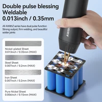 AWithZ 90 Gears Adjustable Spot Welder Portable Handheld Spot Welding Machine Energy Storage Spot Welding DIY for 18650 Battery 4