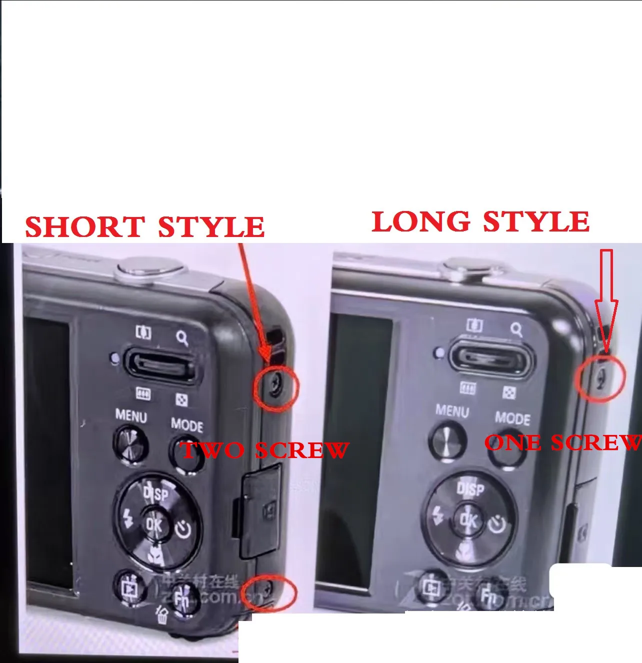 Gcell- Front LCD For Samsung PL120 PL100 PL150 PL170 DV100 DV150 DV300 Camera Display Screen Camera Accessories 1PCS