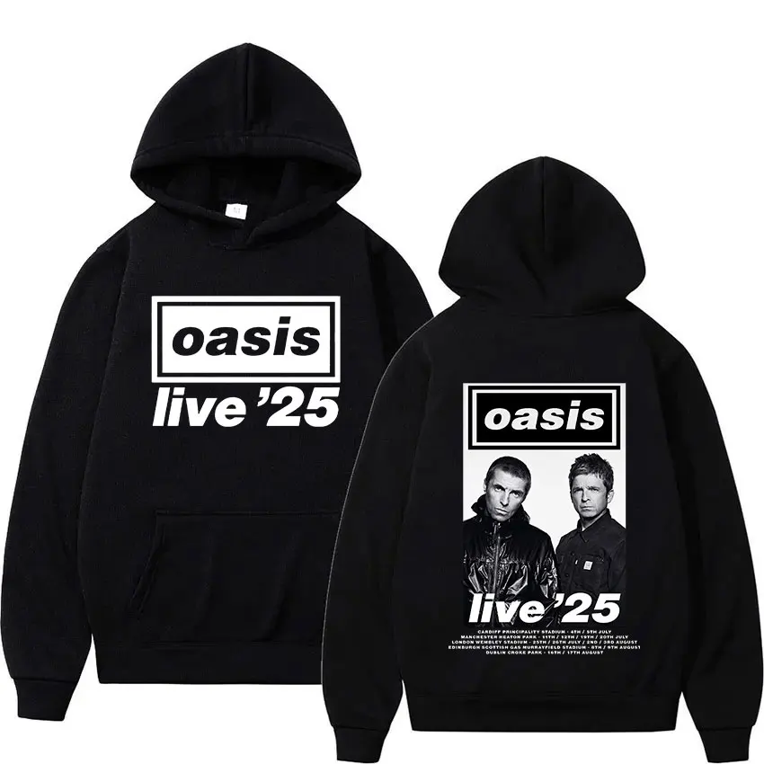 oasis Live '25 Lino Logo パーカー スウェット フーディ Oasis Live '25 Lino Logo Hoodie Green Heavyweight NWT 3XL XXXL