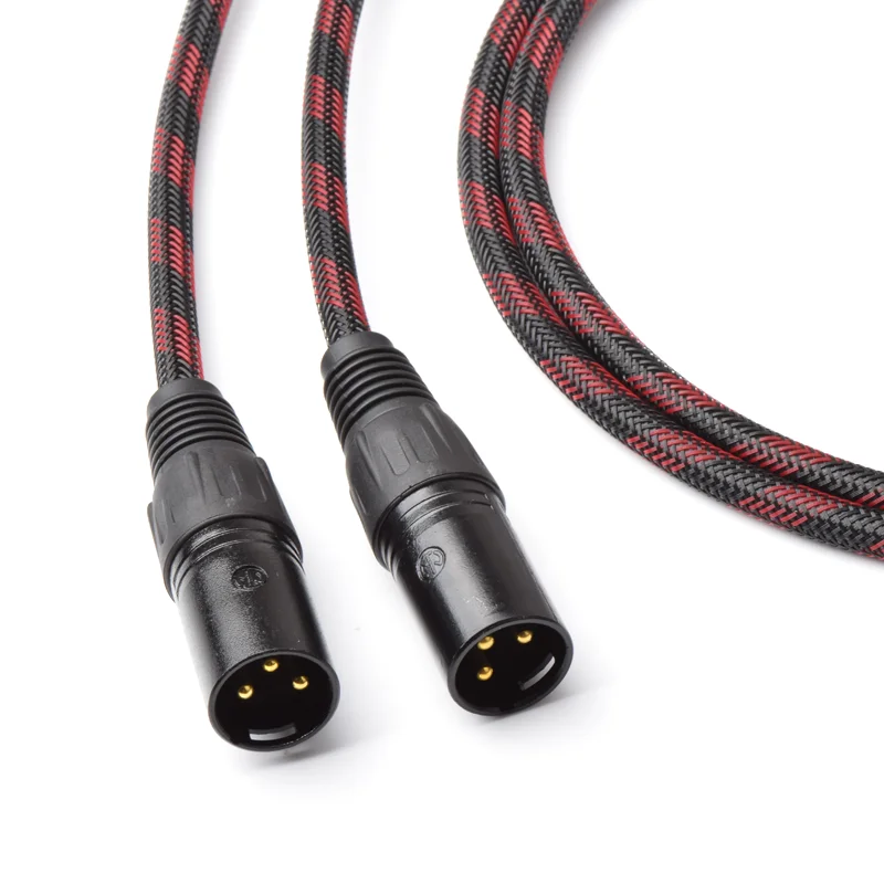 ATAUDIO-HIFI   ̺ 1 , 6.35mm  XLR   ̺ 4N OFC 6.5 TRS 2 XLR  ̾