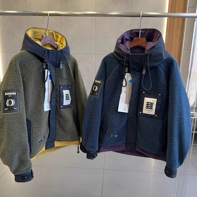 New Winter White Duck Down Mens Hoodies Puffer Jacket Casual Warm Male Windproof Ski Coats Outdoor Padded down jacket mens jacket