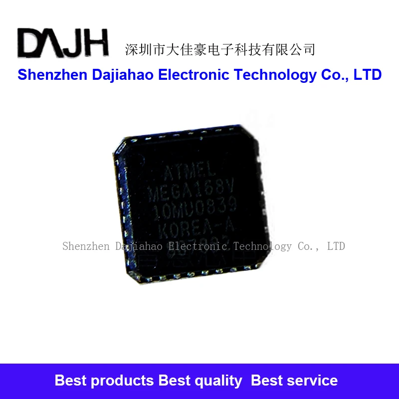 

1pcs/lot ATMEGA168V-10MU IC MCU 8BIT 16KB FLASH 32VQFN ic chips in stock