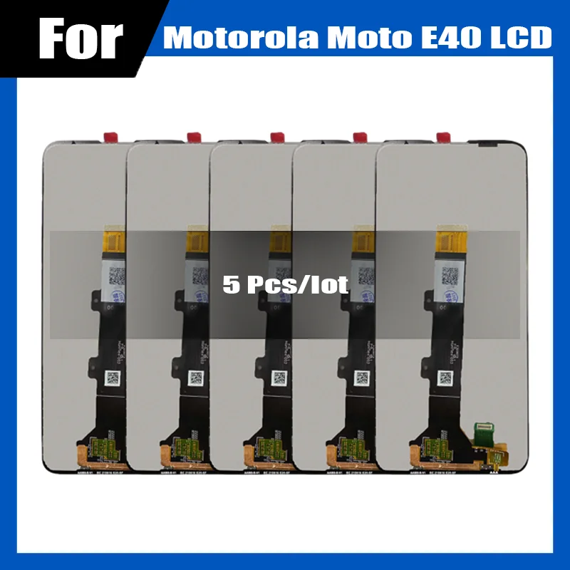 

2/3/5/10 Piece/Lot Original For Motorola Moto E40 LCD Display Touch Screen Digitizer Assembly No / With Frame