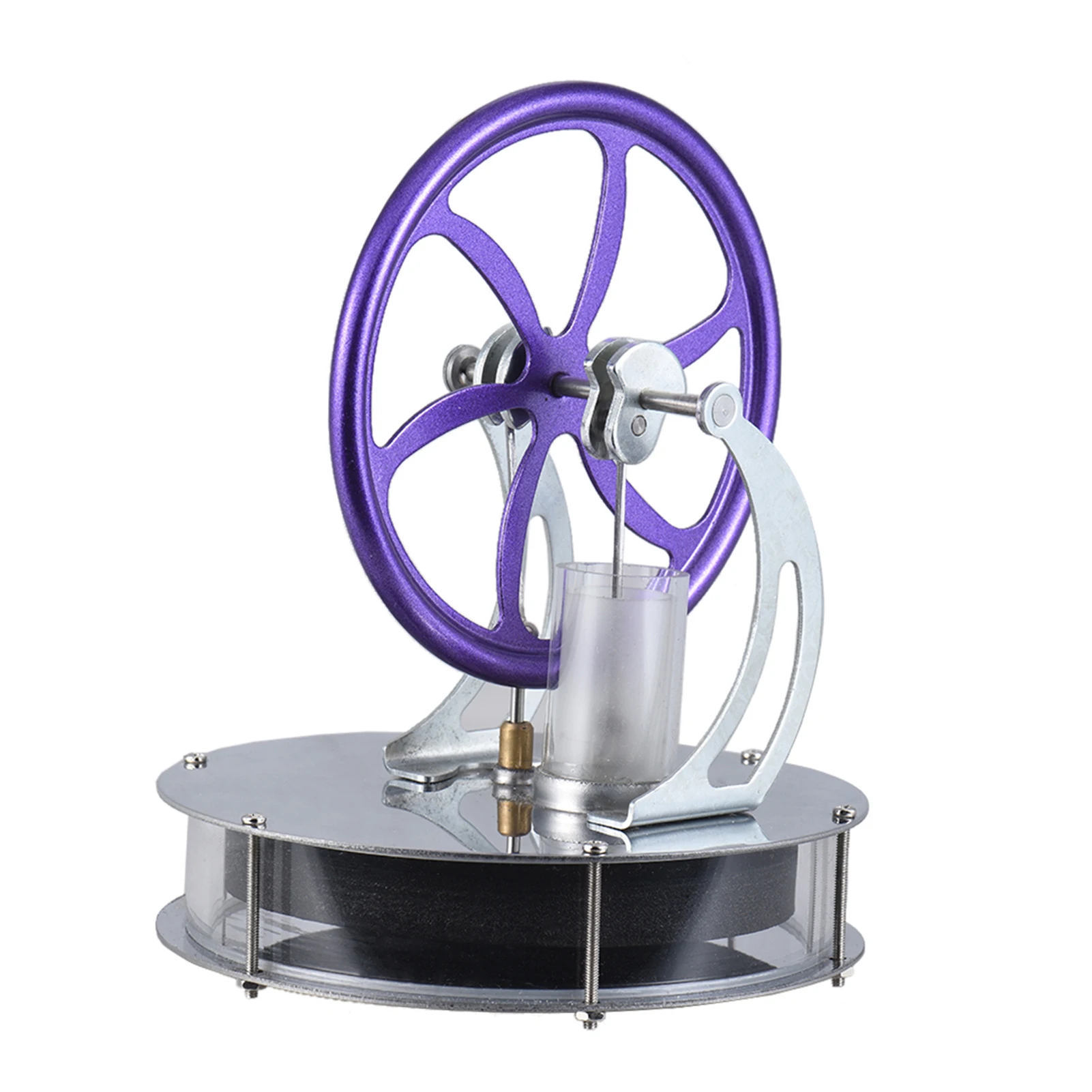 【New】Low Temperature Stirling Engine Low Temperature Stirling Engine Motor Model Heat Steam Education  DIY Kit