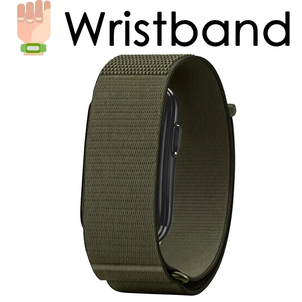 Nylon Woven Adjustable Sports Fitness Wristband Strap