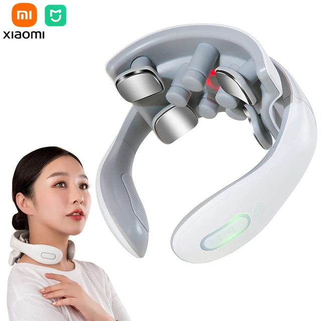 Relief for Car Home Heat Cordless Neck Protector Pulse Neck Massager  Intelligent Cervical Massager Massager Therapy - AliExpress