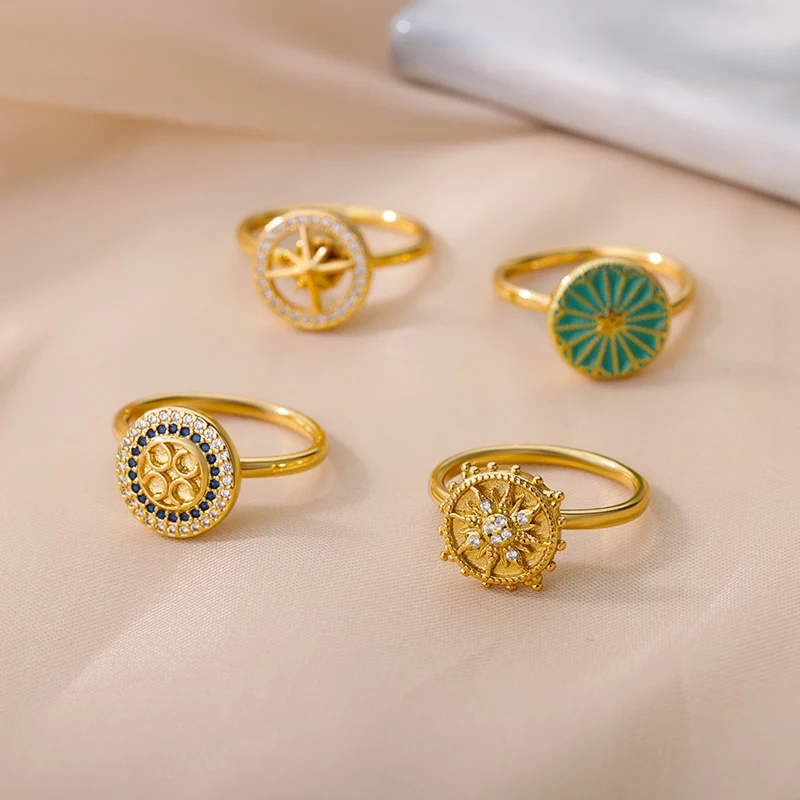 Fashion Anxiety Ring Spinner Rings For Women