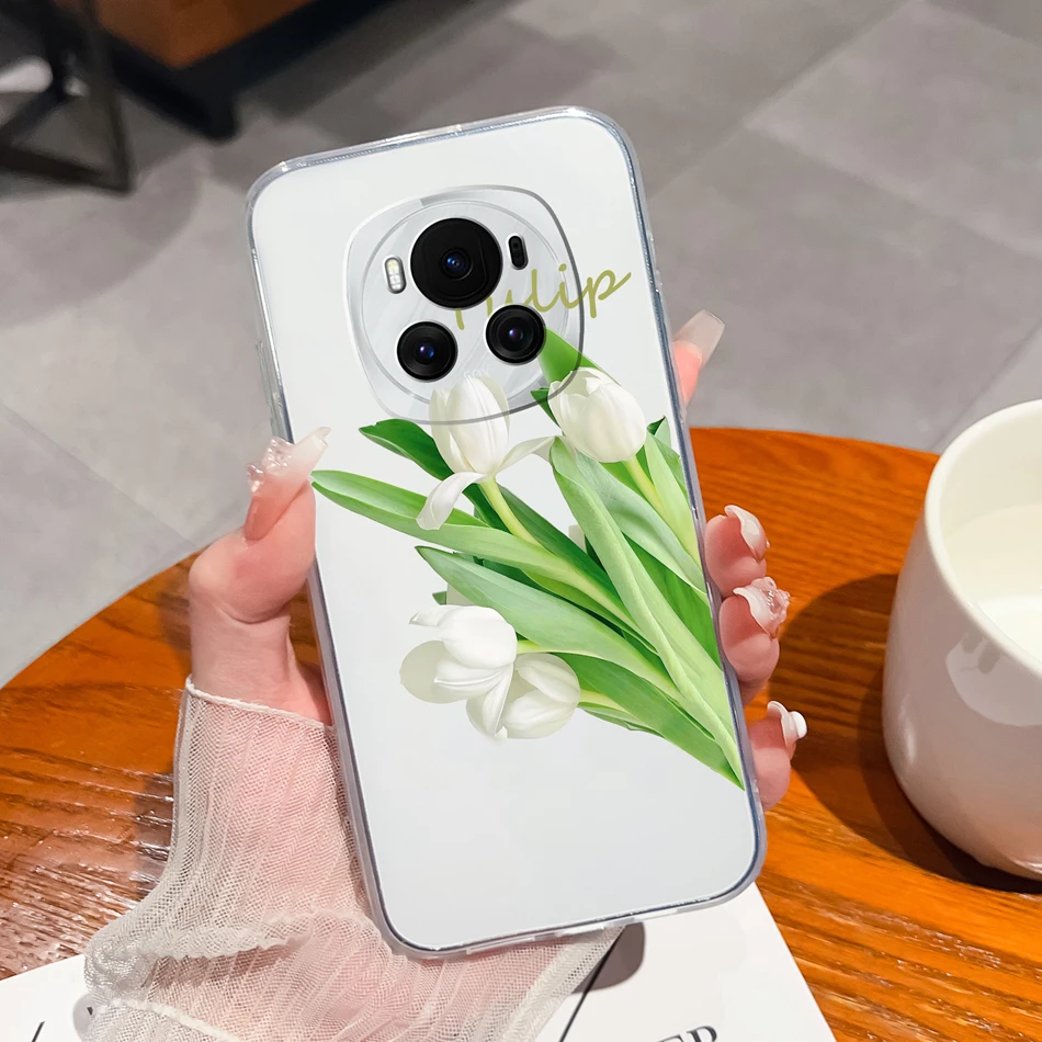 Creative Soft TPU Clear Silicone Anti-Drop Back Cover