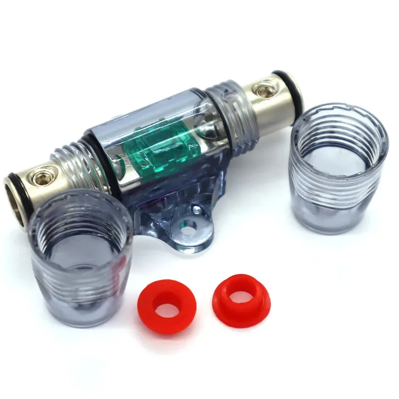 Mini ANL Fuse Holder fit 8GA/10GA Power Cord 60A Mini Fuse for Car Audio Car Speaker Subwoofer Amplifier Battery Block 1pc Fuse holder
