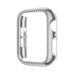 Enhanced Diamond Bling Bumper Protector for Series10 - 11 42mm (Silver)