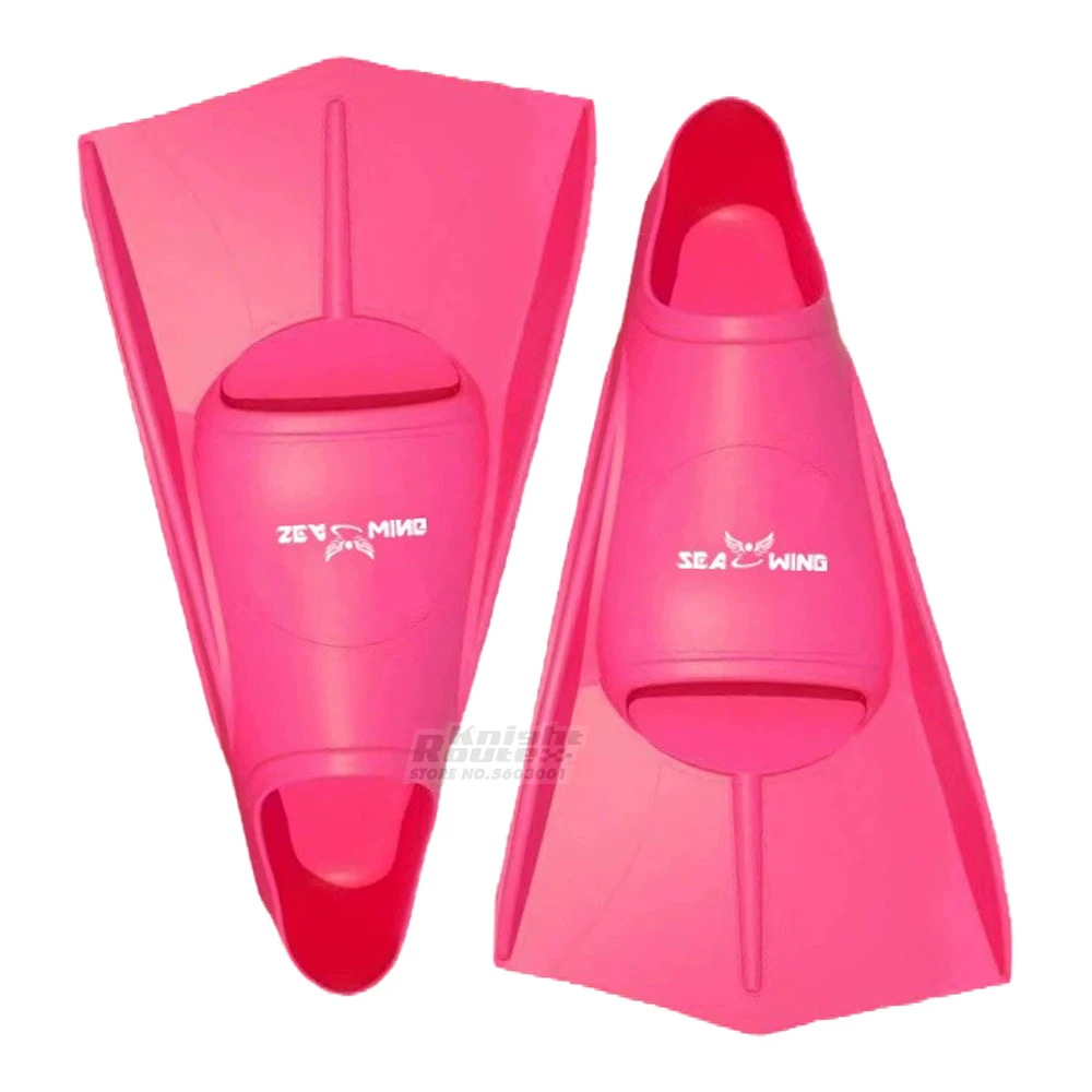 

Silicone Swimming Short Fins For Adult Diving Flippers Freestyle Swim Gear Snorkeling