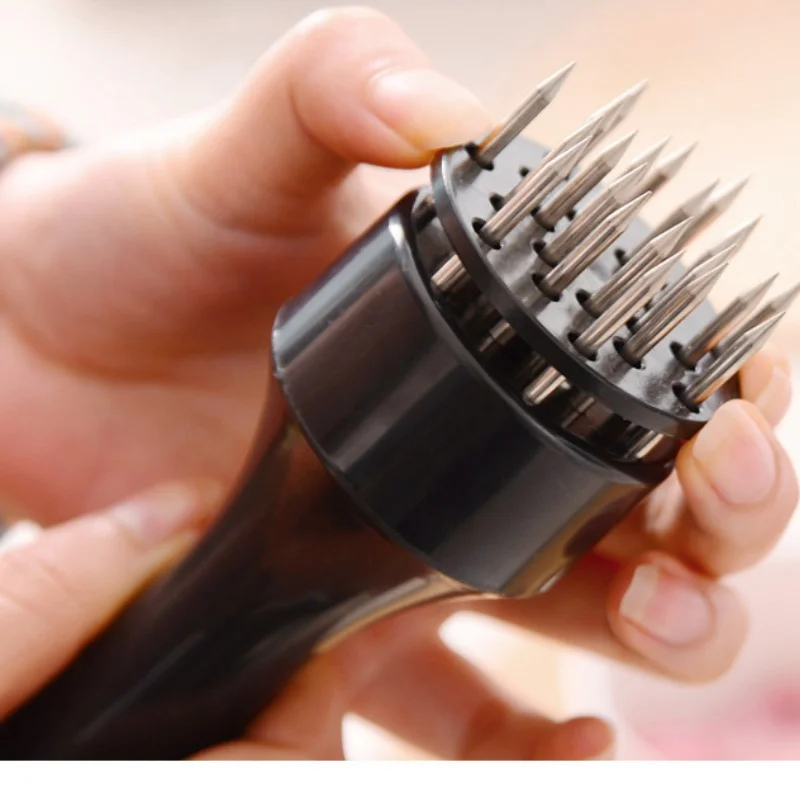 Stainless Steel Meat Hammer Tenderizer Mallet Knife for Steak Chicken Pork