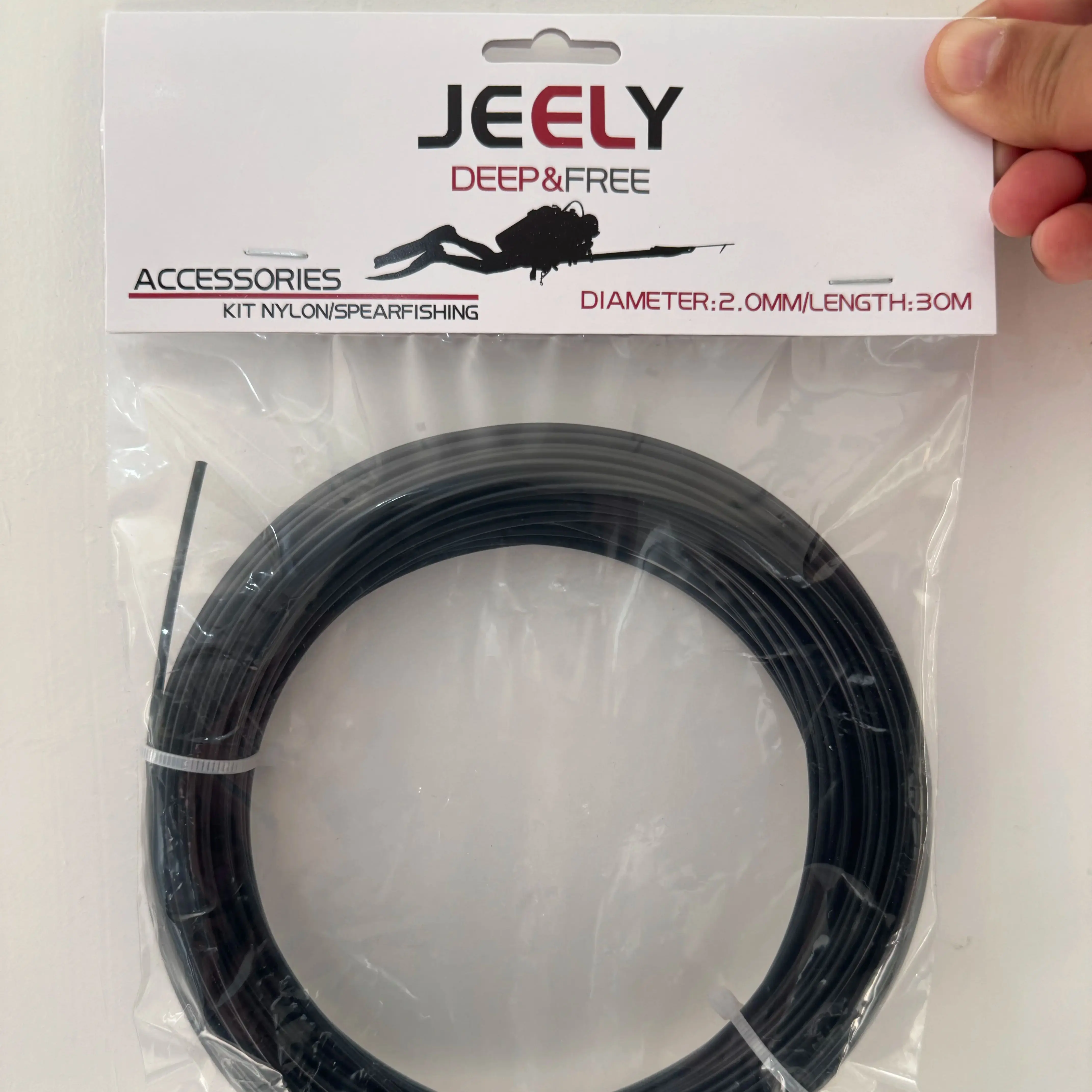 Durable Nylon Monofilament Fishing Line - 30M Hank Pack