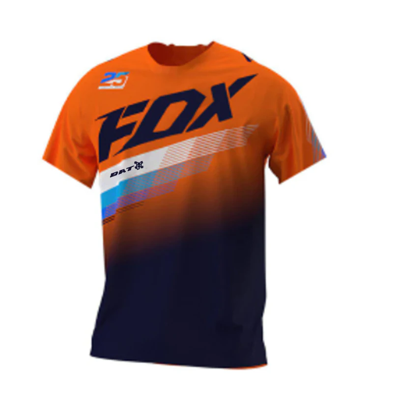 Cycling Jersey Cycling Shirt Motocross Jersey Men's Downhill Mountain Bike Offroad DH Motorcycle T-shirt