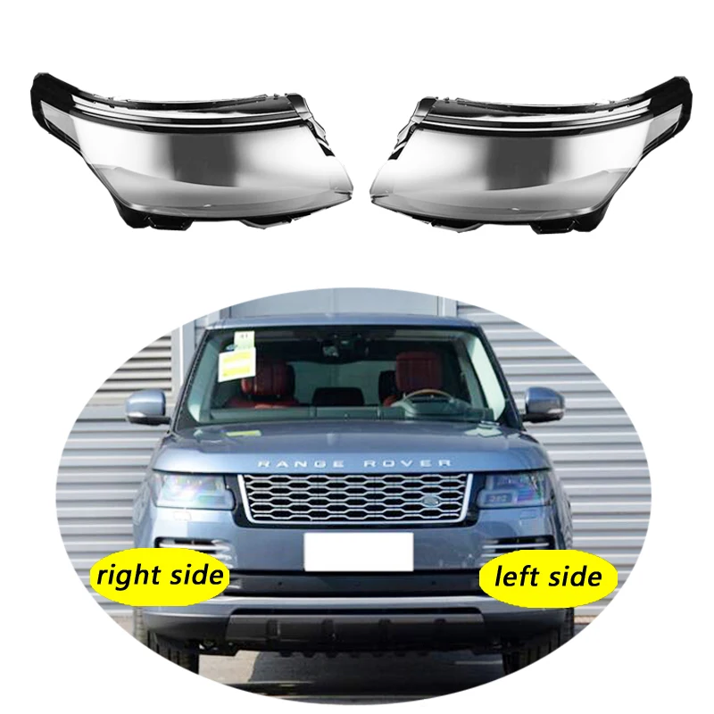 Use For LAND Range Rover Executive 2018-2022 Transparent Headlamp Cover Lamp Shade Front Headlight Shell Lampshade Lens shell 1