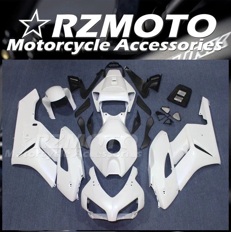 

4Gifts Injection Mold New ABS Motorcycle Fairings Kit Fit For HONDA CBR1000RR 2004 2005 04 05 Bodywork Set Custom White Shiny